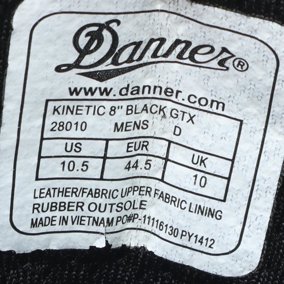 Danner Black High-Top Boots - Picture 13 of 16